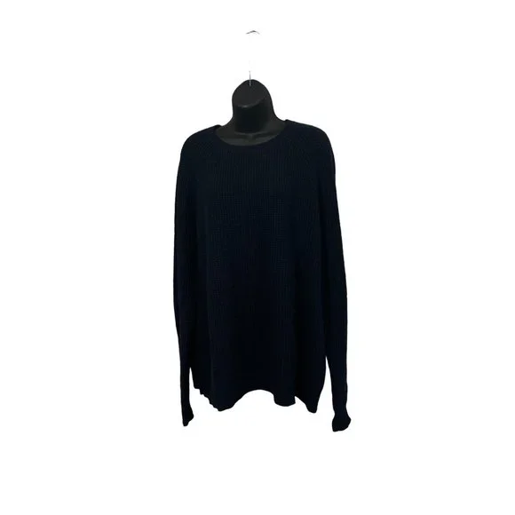 Banana Republic SARNO CASHMERE CREW NECK SWEATER blue